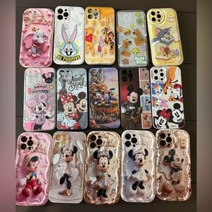 Disney Colorful Character Phone Cases
